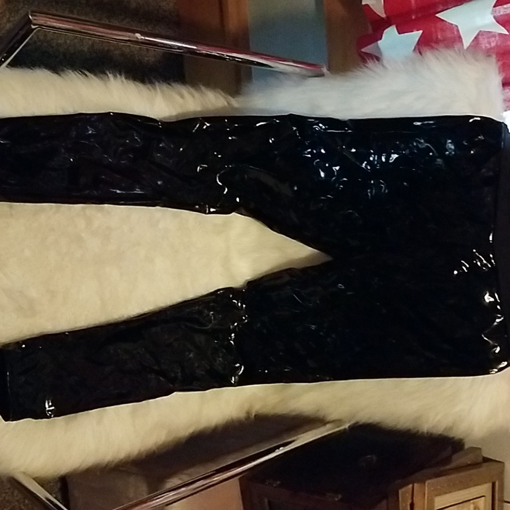 Pvc stretch pants